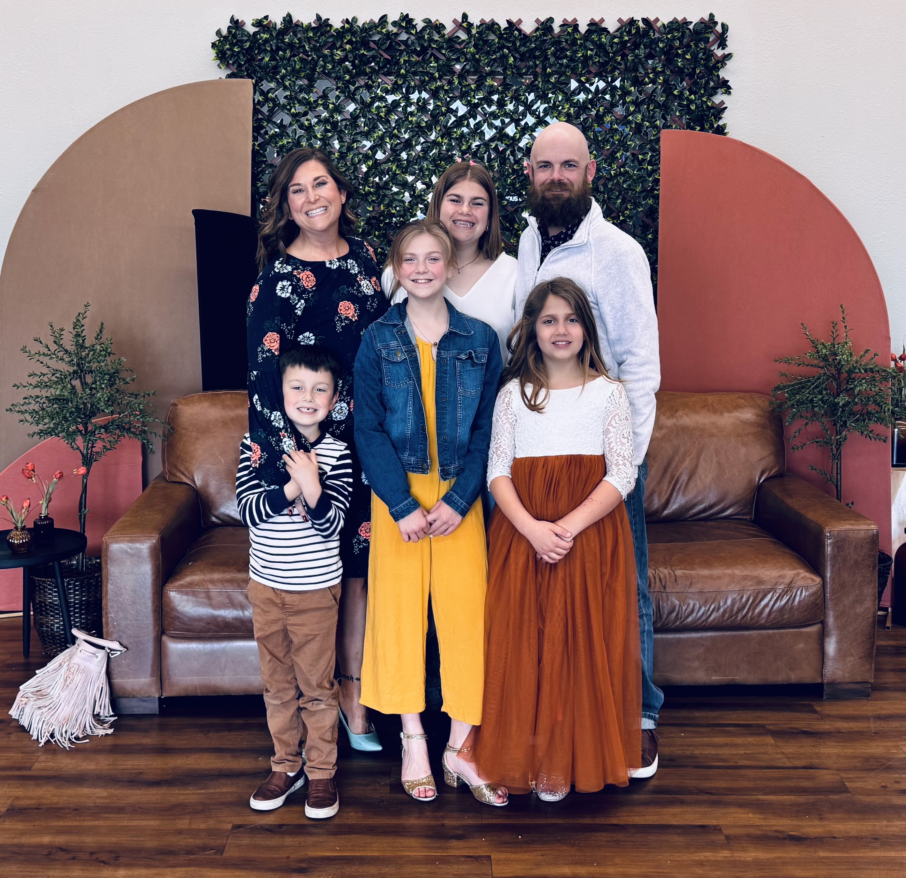 Dave Mullen with his family
